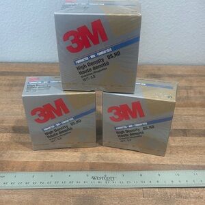 Vintage Set of 3 ~ 3M High Density Diskettes ~  Hard Disks ~ SEALED
